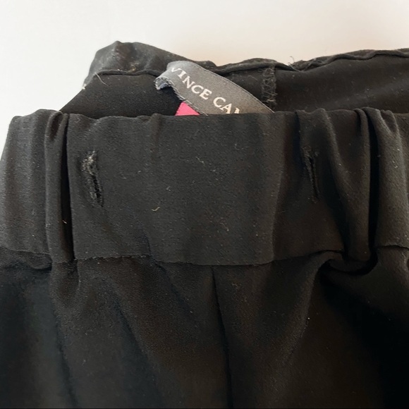 Vince Camuto  Tapered Leg Pants Black Pockets - Picture 5 of 6
